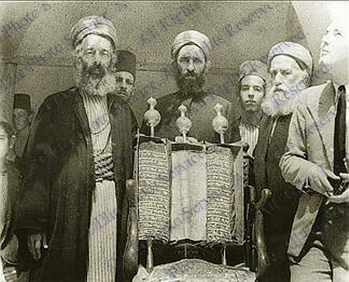 Samaritans in Nablus 1927