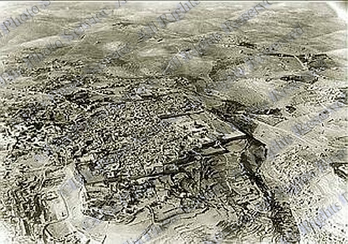 Aerial View of Jerusalem 1936
